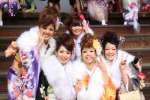  Ceremonie des 20 ans pour ces jeunes femmes au temple Chion-In, Kyoto