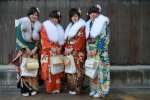  Ceremonie des 20 ans pour ces jeunes femmes, Kyoto