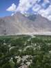 Vue depuis les hauteurs de Shigar
