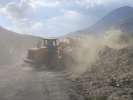 Travaux sur la route