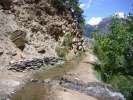 Canal d irrigation pour les villages et agricultures
