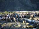 Passage difficile sur la route du retour a Gilgit