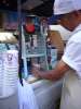 Stands de glaces pillees