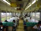 Dans le train direction Tokyo