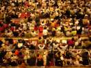 Les boxes de 4 personnes  dans les gradins