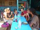 Ptit dej a notre dhaba prefere, Sonia, Maryline, Guillaume, Stef, Gerry