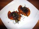 Patates frite avec des nori et sauce soya 