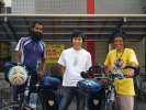 Depart de Nagoya pour Tokoname, Gerry, Jumpei, Marta