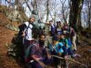 Sur chemin pour le mont Hakkyogatake