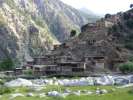 Village Waziristan pres de la frontiere Afghane