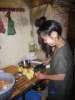 Haru, en train de nous preparer un bon petit plat japonnais