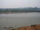 Le long du Mekongvue sur les terres Thailandaise 