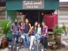 Depart de Chang Saen, Avec Gerry, Nayana, Didier, Noy, Lea , Marta 