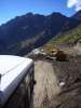 Caterpillar refaisant la route