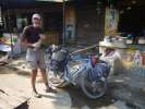 Frank hollandais, 37 ans de voyage a velo, Bambassa