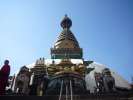 swayambunath temple ( temple de singes),  kathmandu 2