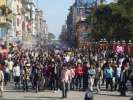 Manifestants du Strike, Kathmandu 2