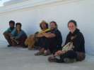 Mathilde,  Aure, Tatsuya, Boudhanath kathmandu