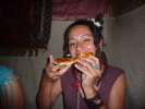 Anniversaire de Marta, pizza a gogo
