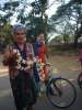 Pour le depart de Mamalapuram, Jean Claude nous a fait une puja