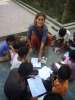 Animation a l orphelinat de Mere Theresa, shiv pur, Guillaumette