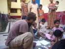 Animation a l orphelinat de Mere Theresa, shiv pur, Gerry