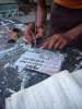 Plaque a l indienne, pour le transport des velos en train