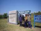 Visite d un site a Taxila avec Laurent et Amandine