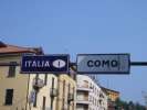 arriv&eacute;e en Italie